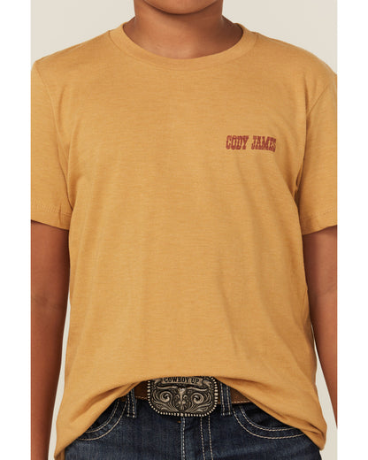 Cody James Boys' Cowboy Short Sleeve Graphic T-Shirt