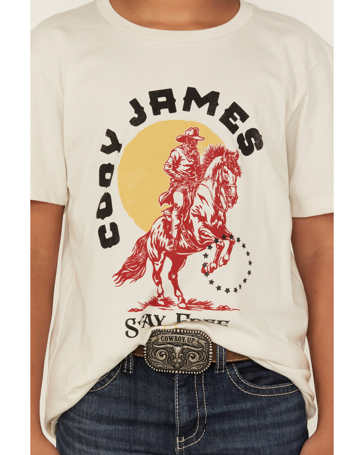 Cody James Boys' Stay Free Short Sleeve Graphic T-Shirt