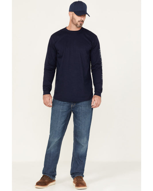 Cody James Men's FR Medium Wash Slim Straight Jeans