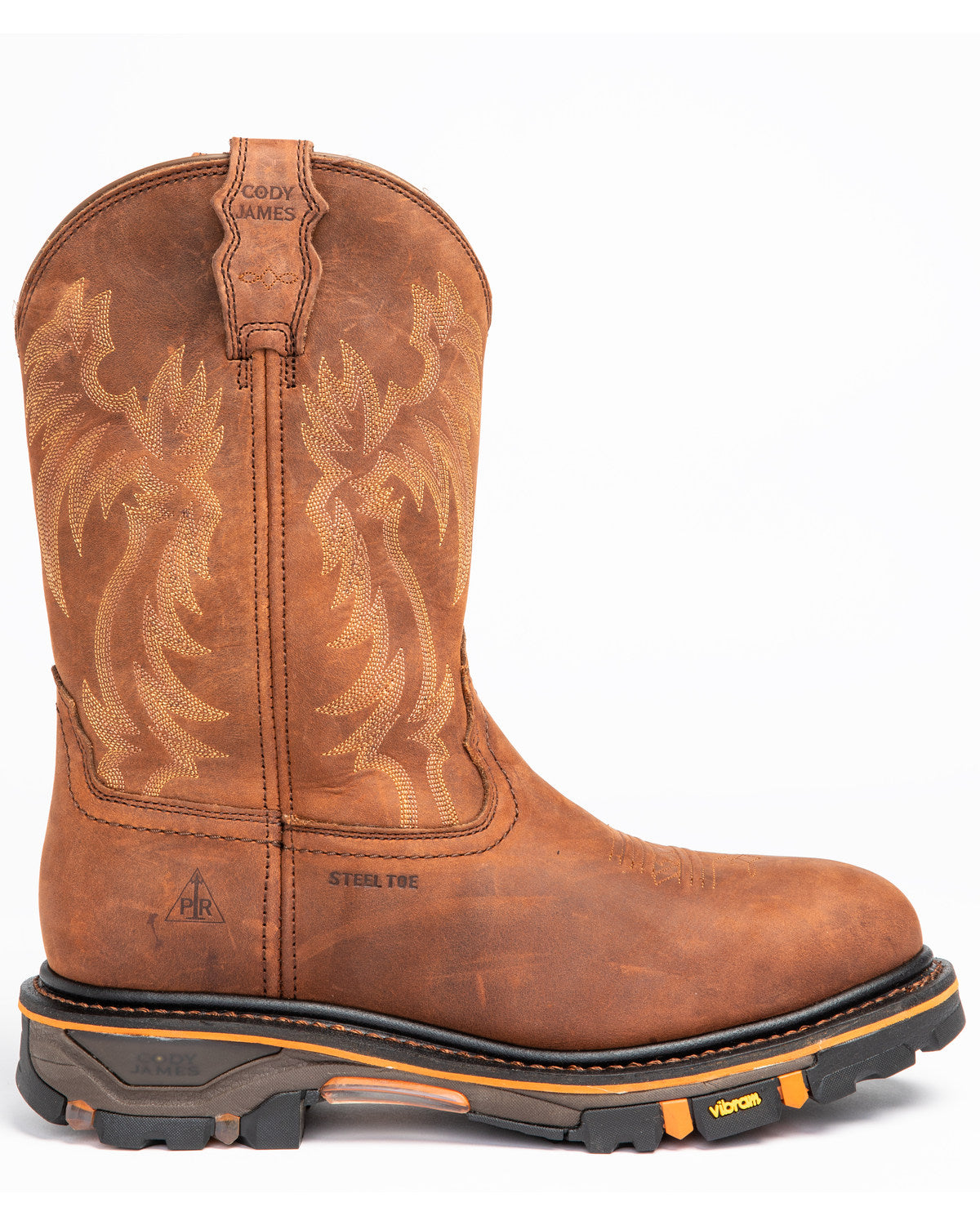 Cody James Men's 11" Waterproof Decimator Western Work Boots - Steel T