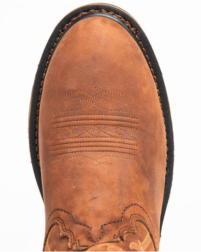 Cody James Men's 11" Waterproof Decimator Western Work Boots - Steel T