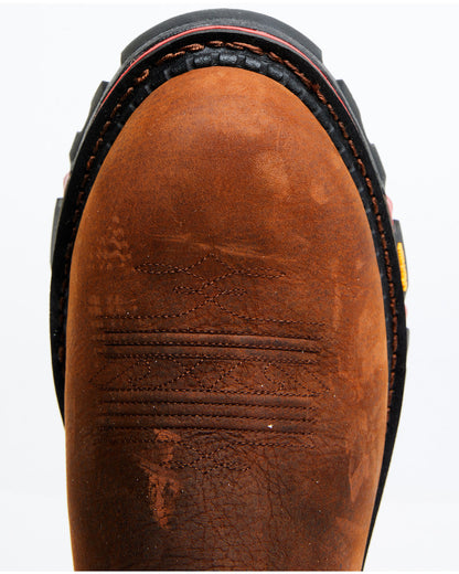 Cody James Men's 11" Decimator Dirty Dog Pull On Work Boots - Composit