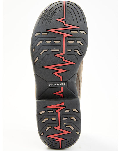 Cody James Men's 5" Endurance Corral Lace-Up Waterproof Work Hiking Bo