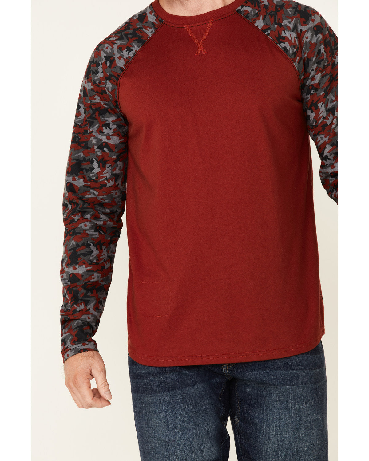 Cody James Men's FR Chili Long Sleeve Work Raglan T-Shirt