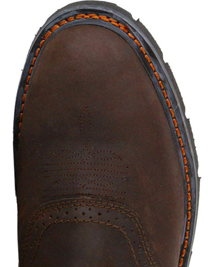 Cody James Men's Mustang Western Pull-On Work Boots - Soft Toe