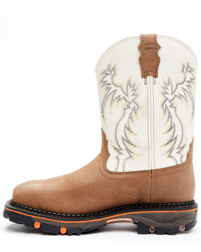 Cody James Men's 11" Decimator Waterproof Western Work Boots - Nano Co