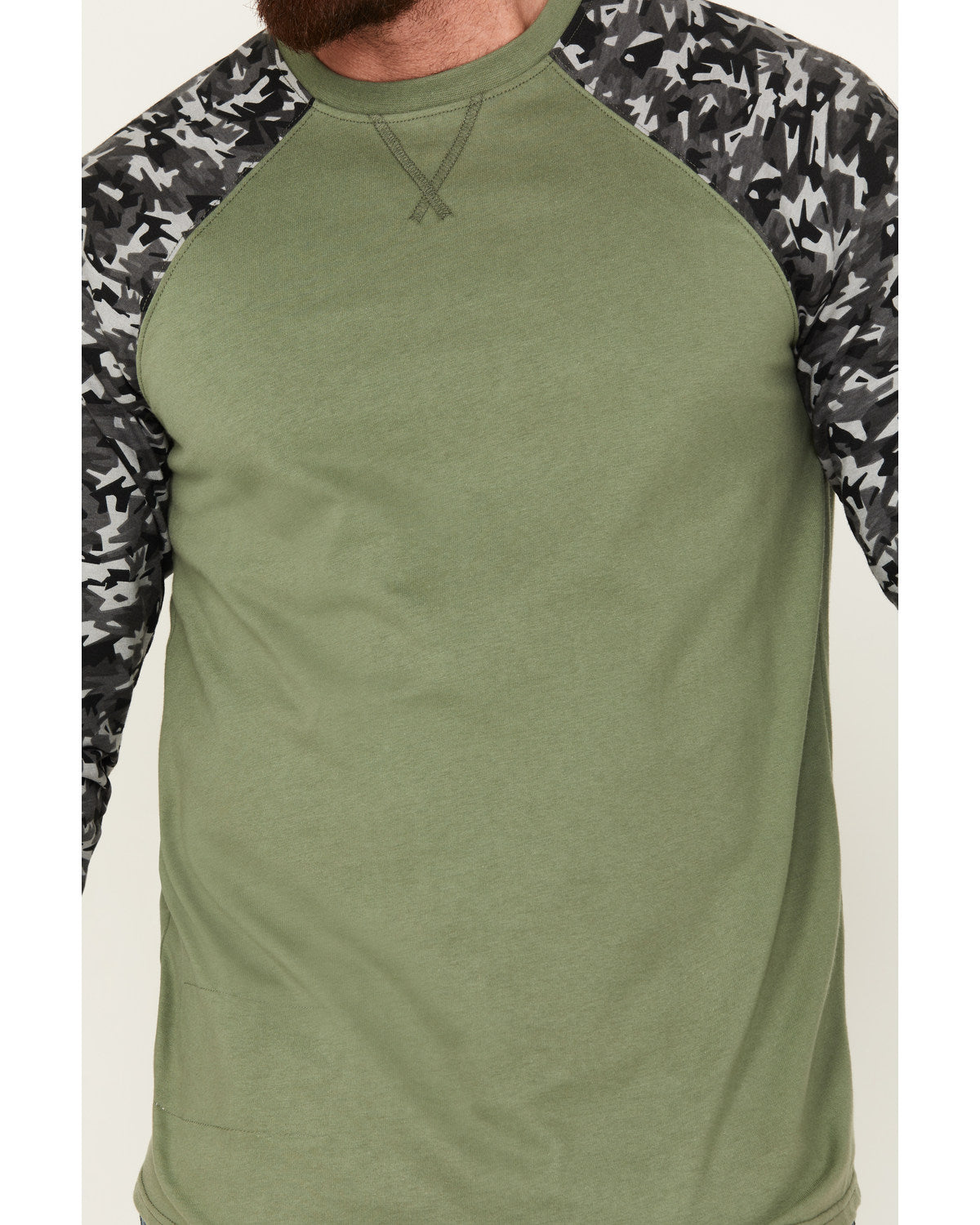 Cody James Men's FR Color Block Baseball Work T-Shirt