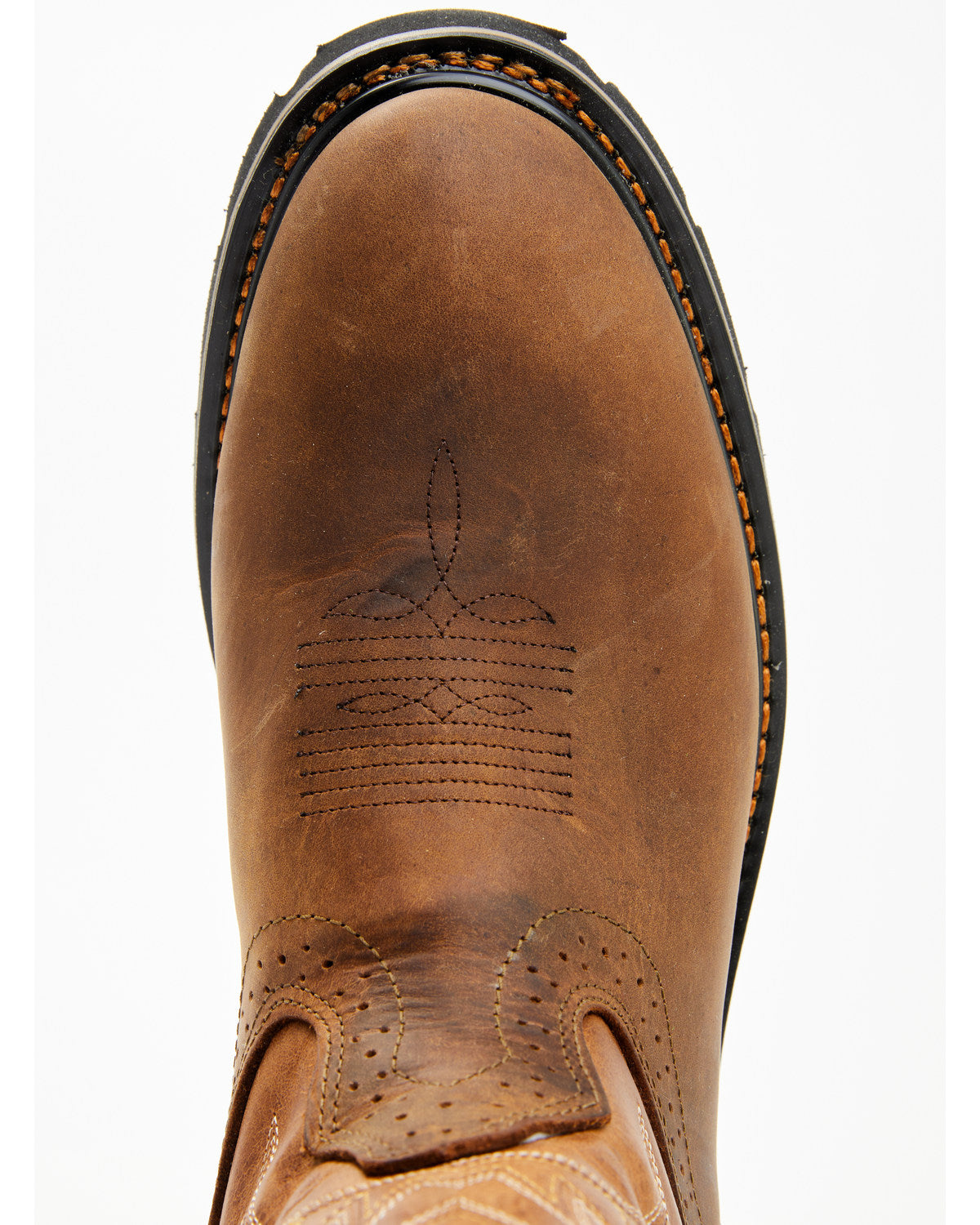 Cody James Men's Mustang Pull-On Waterproof Work Boots - Soft Toe