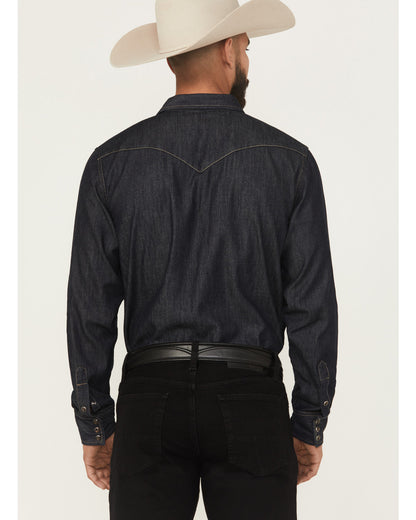Cody James Black 1978® Men's Long Sleeve Snap Denim Western Shirt