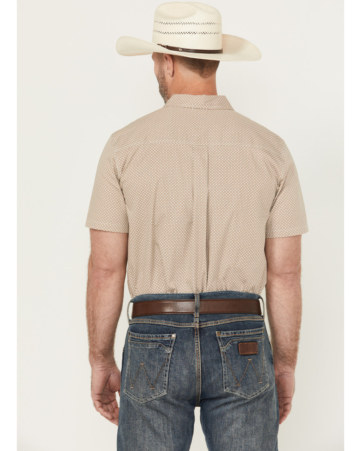 Cody James Men's Grill And Greet Geo Print Short Sleeve Button-Down St