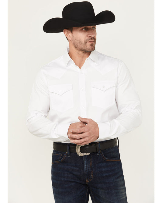 Cody James Black 1978® Men's Lawman Solid Long Sleeve Button-Down West