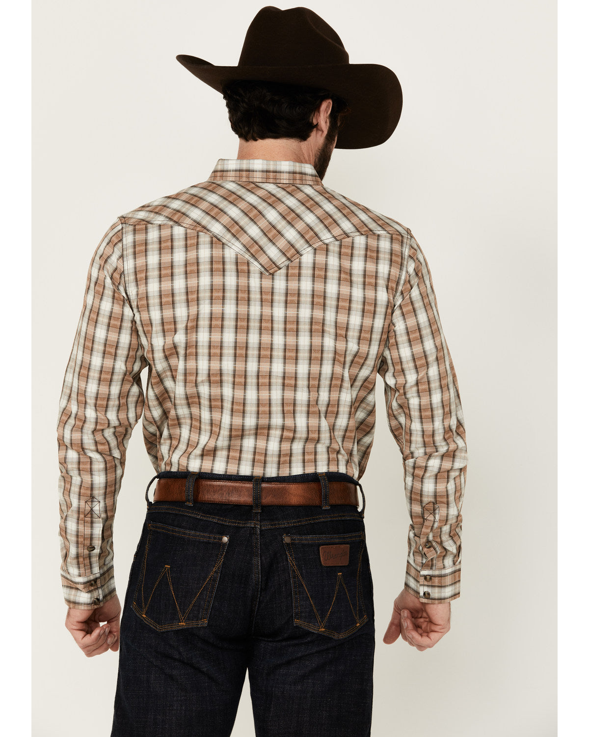 Cody James Men's Last Hurdle Plaid Print Long Sleeve Button-Down Stret
