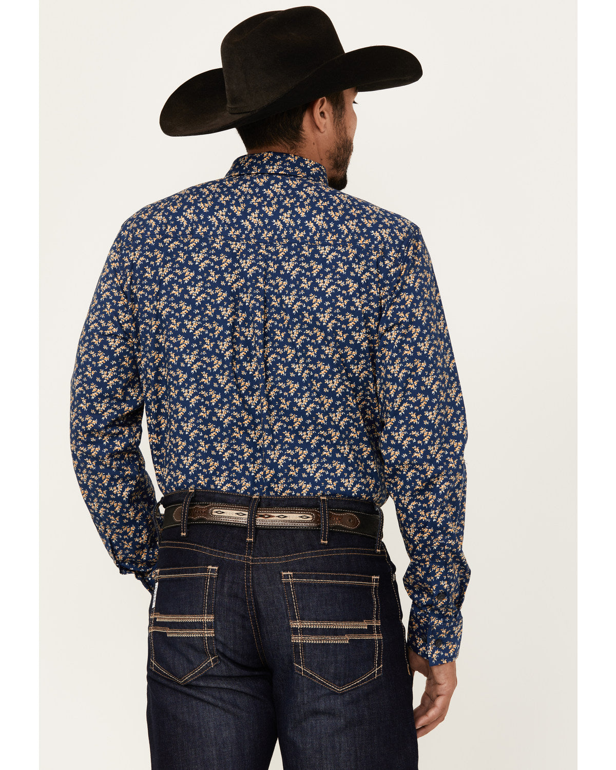 Cody James Men's El Camino Hills Floral Print Long Sleeve Button-Down