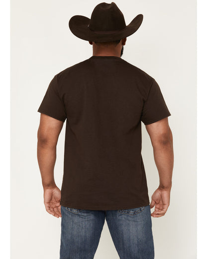 Cody James Men's Embroidered Text Short Sleeve Graphic T-Shirt