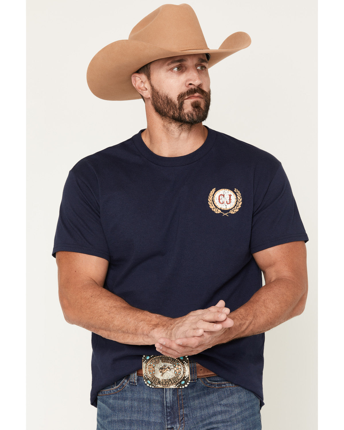 Cody James Men's Texas Born Short Sleeve Graphic T-Shirt