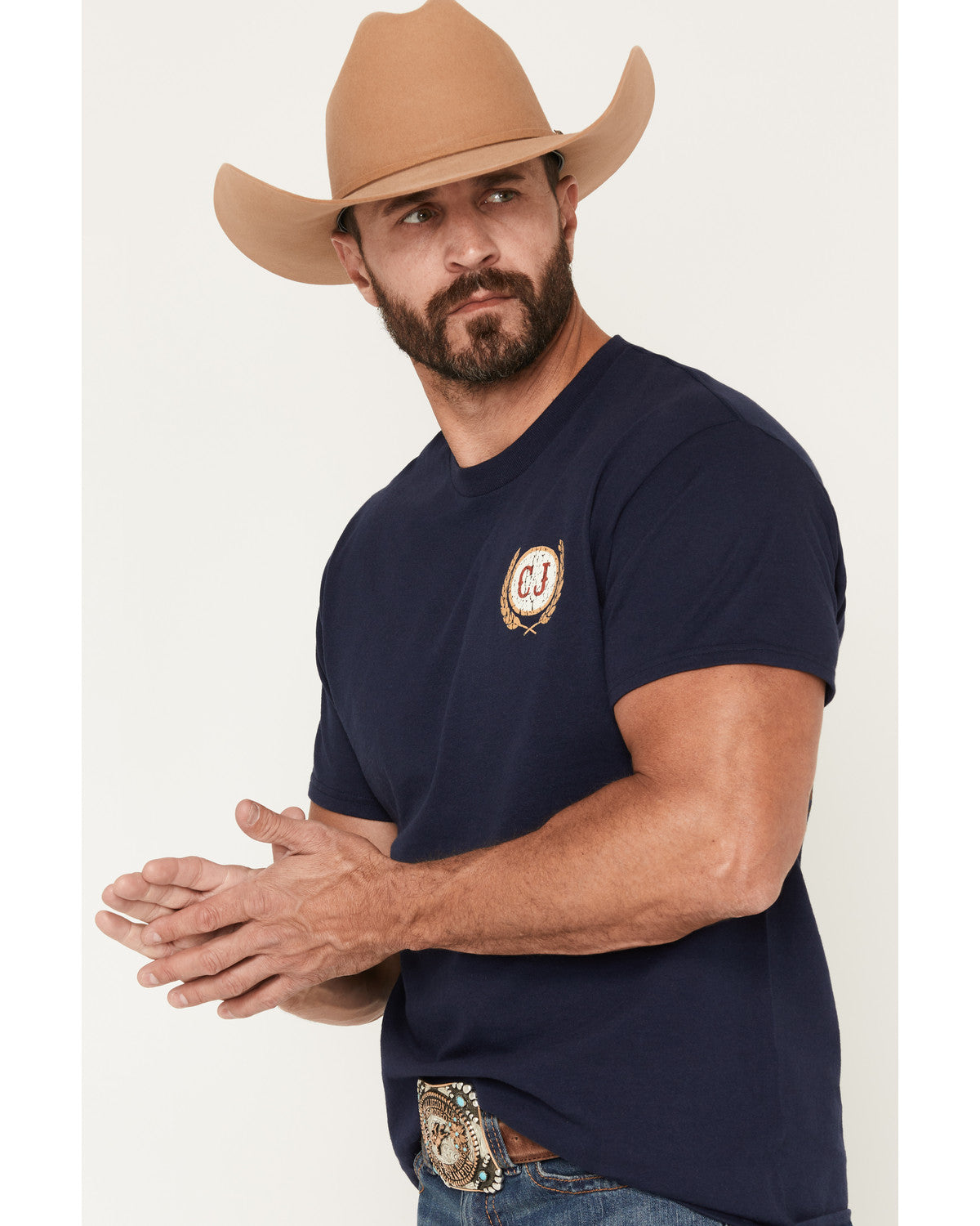 Cody James Men's Texas Born Short Sleeve Graphic T-Shirt
