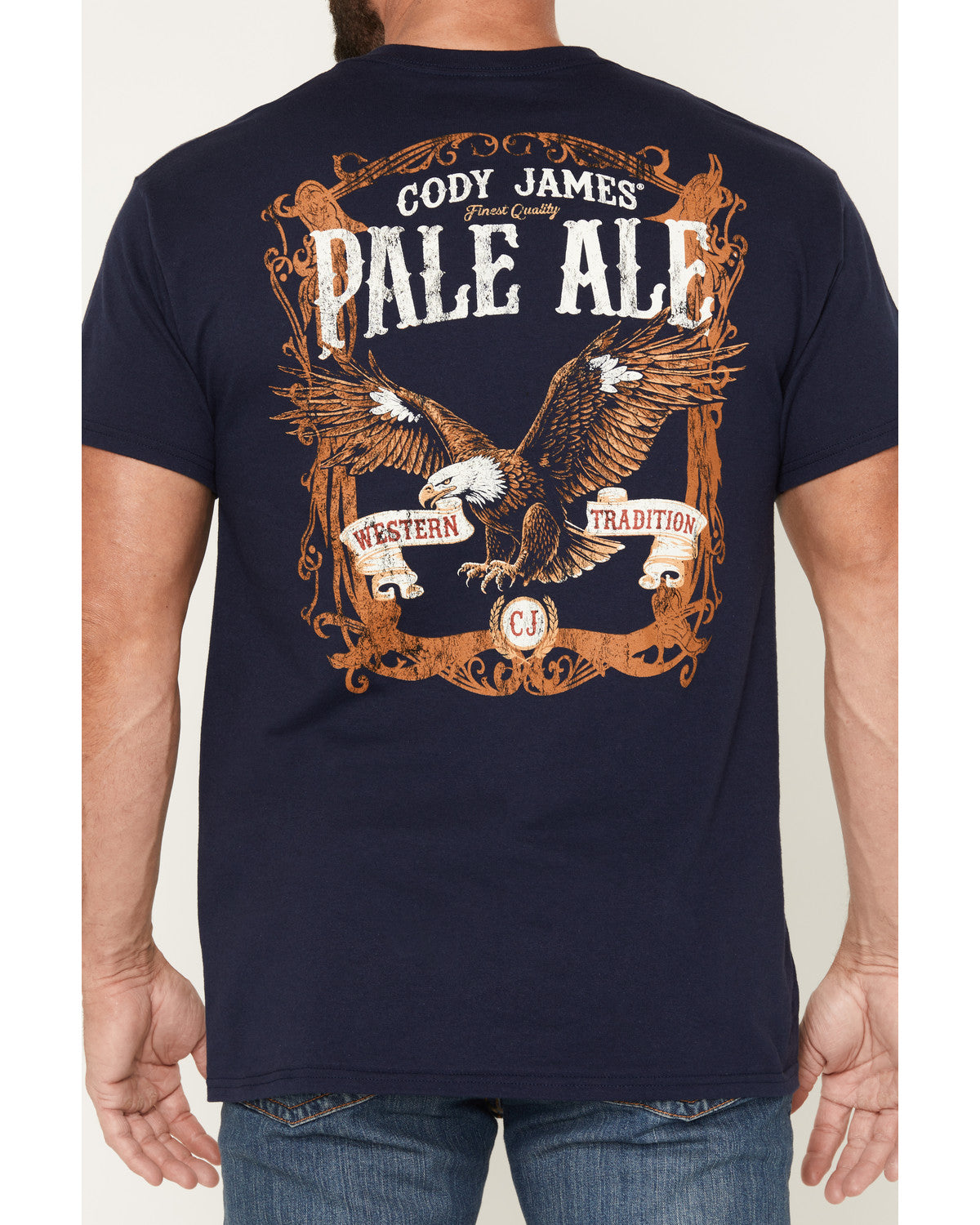 Cody James Men's Texas Born Short Sleeve Graphic T-Shirt