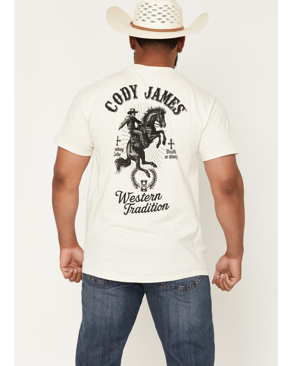 Cody James Men's Backtimes Up Short Sleeve Graphic T-Shirt