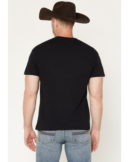 Cody James Men's Americana Steer Short Sleeve Graphic T-Shirt