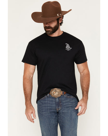 Cody James Men's Don't Tread On Me Short Sleeve Graphic T-Shirt
