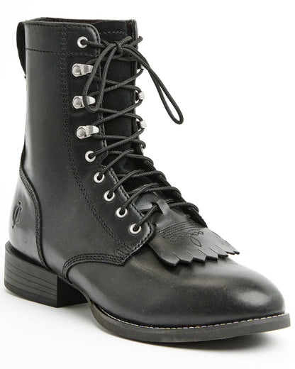 Cody James Men's 8" Highland Lace-Up Boots - Round Toe