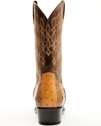 Cody James Men's Exotic Water Snake Western Boots - Round Toe