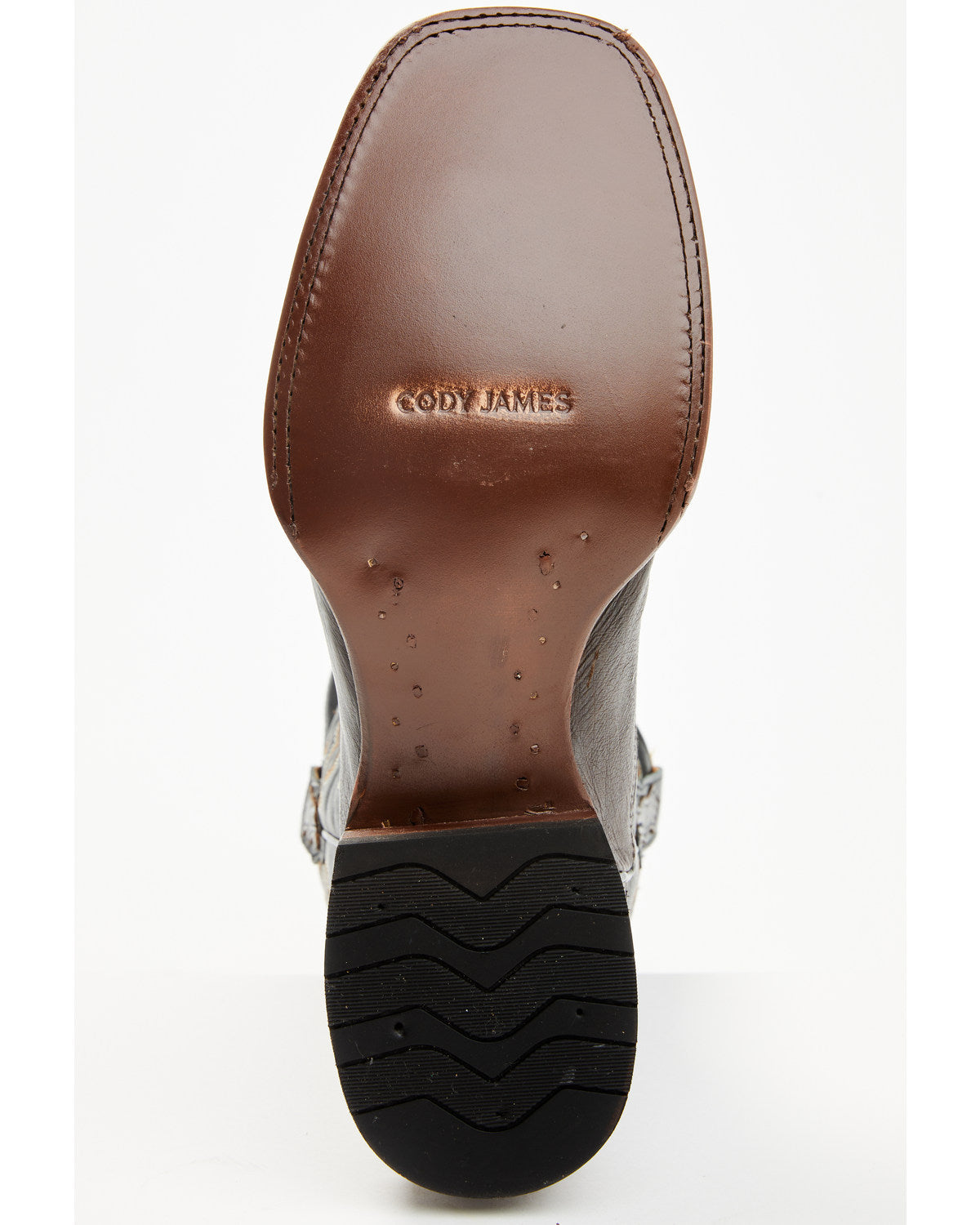 Cody James Men's Exotic Ostrich Western Boots - Broad Square Toe