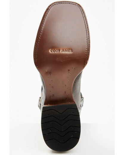 Cody James Men's Exotic Ostrich Western Boots - Broad Square Toe
