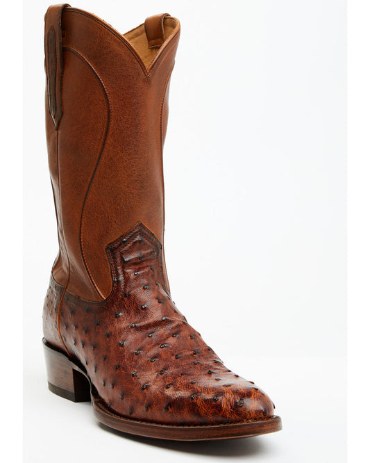 Cody James Black 1978® Men's Chapman Exotic Full-Quill Ostrich Western