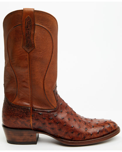 Cody James Black 1978® Men's Chapman Exotic Full-Quill Ostrich Western