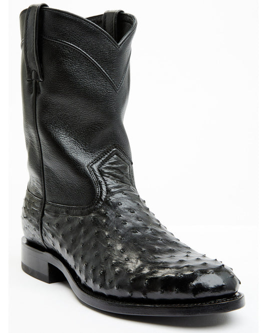 Cody James Black 1978® Men's Carmen Exotic Full-Quill Ostrich Roper Bo