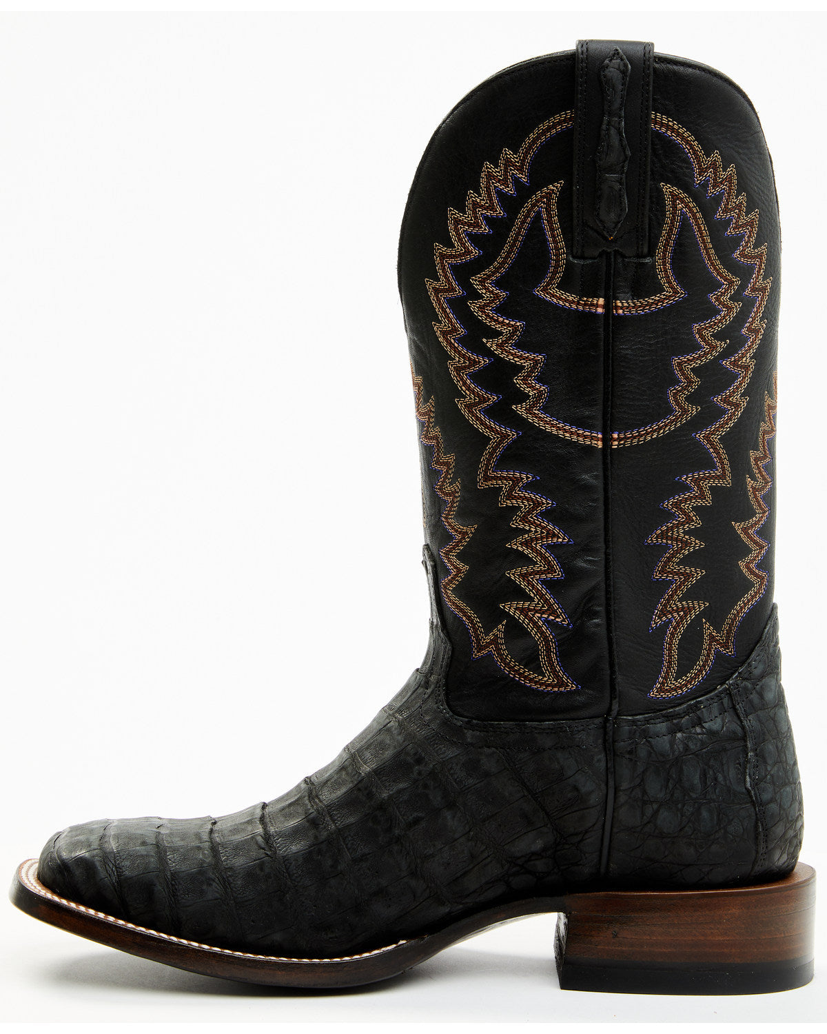 Cody James Men's Exotic Caiman Belly Western Boots - Broad Square Toe