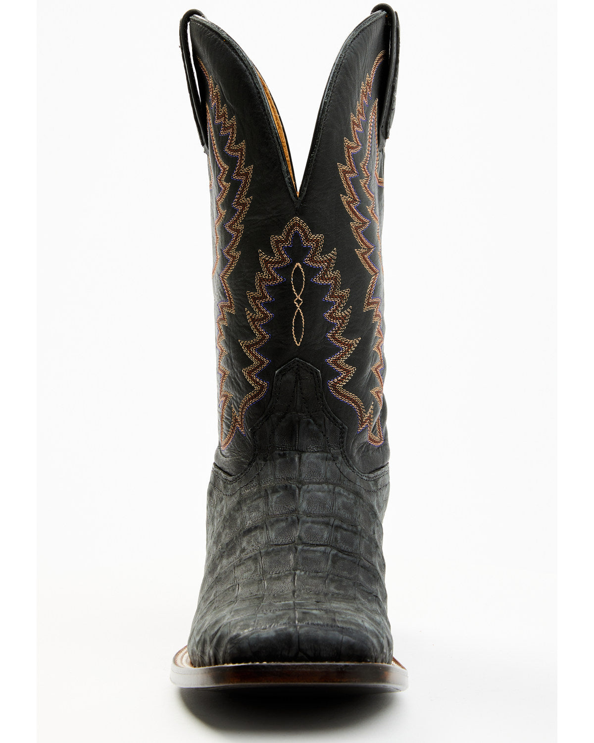 Cody James Men's Exotic Caiman Belly Western Boots - Broad Square Toe