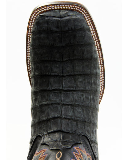 Cody James Men's Exotic Caiman Belly Western Boots - Broad Square Toe