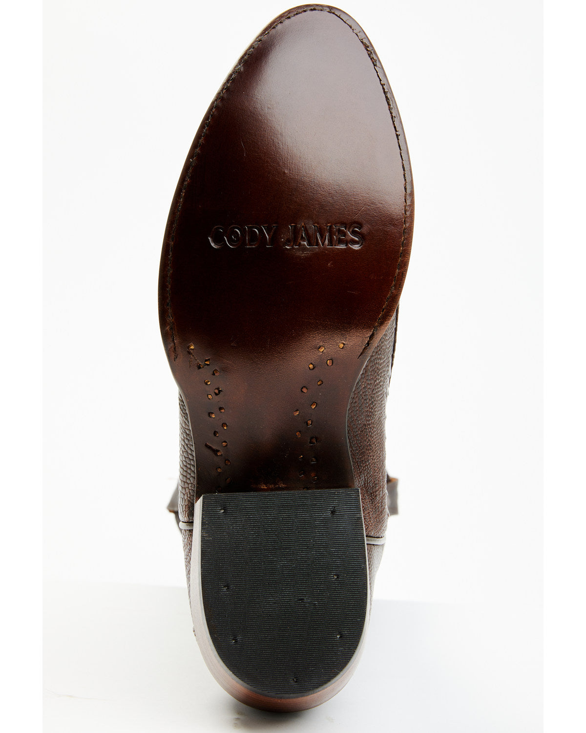 Cody James Men's Exotic Ostrich Leg Western Boots - Round Toe