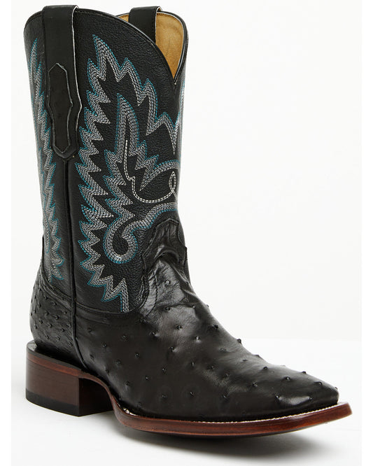 Cody James Men's Buzzard Exotic Full Quill Ostrich Western Boots - Bro