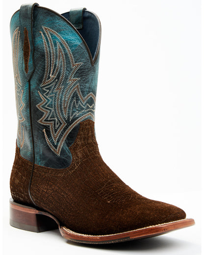 Cody James Men's Blue Collection Western Performance Boots - Broad Squ