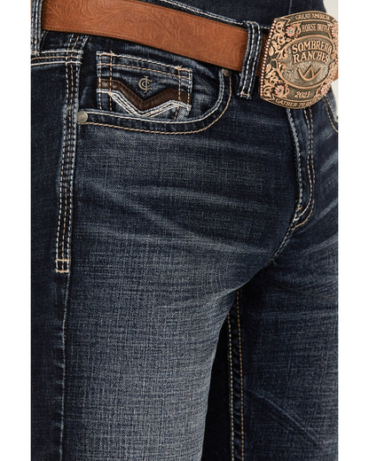 Cody James Men's Moonbeam Wash Jackson Slim Straight Stretch Denim Jea