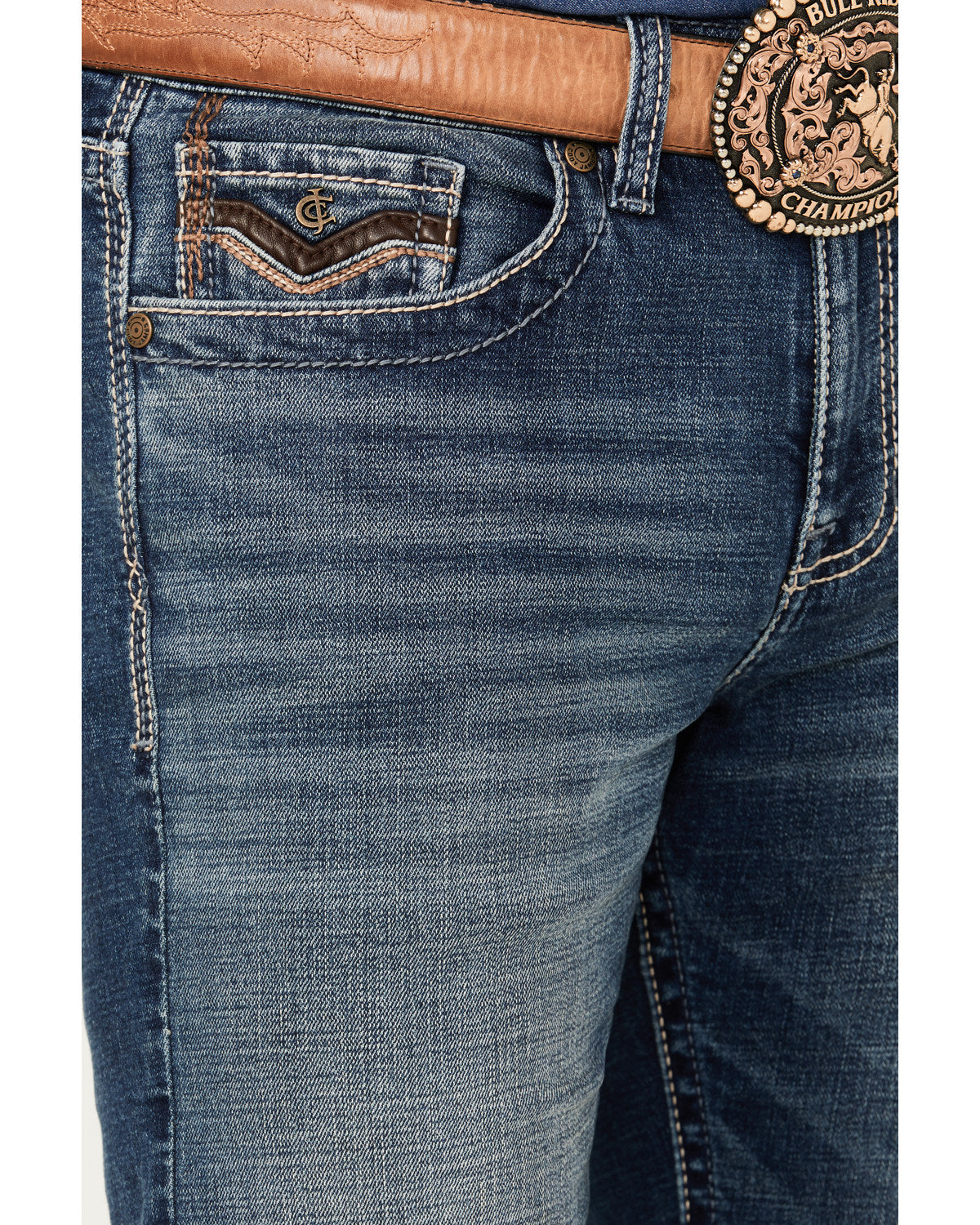 Cody James Men's Sundance Wash Jackson Slim Straight Stretch Denim Jea