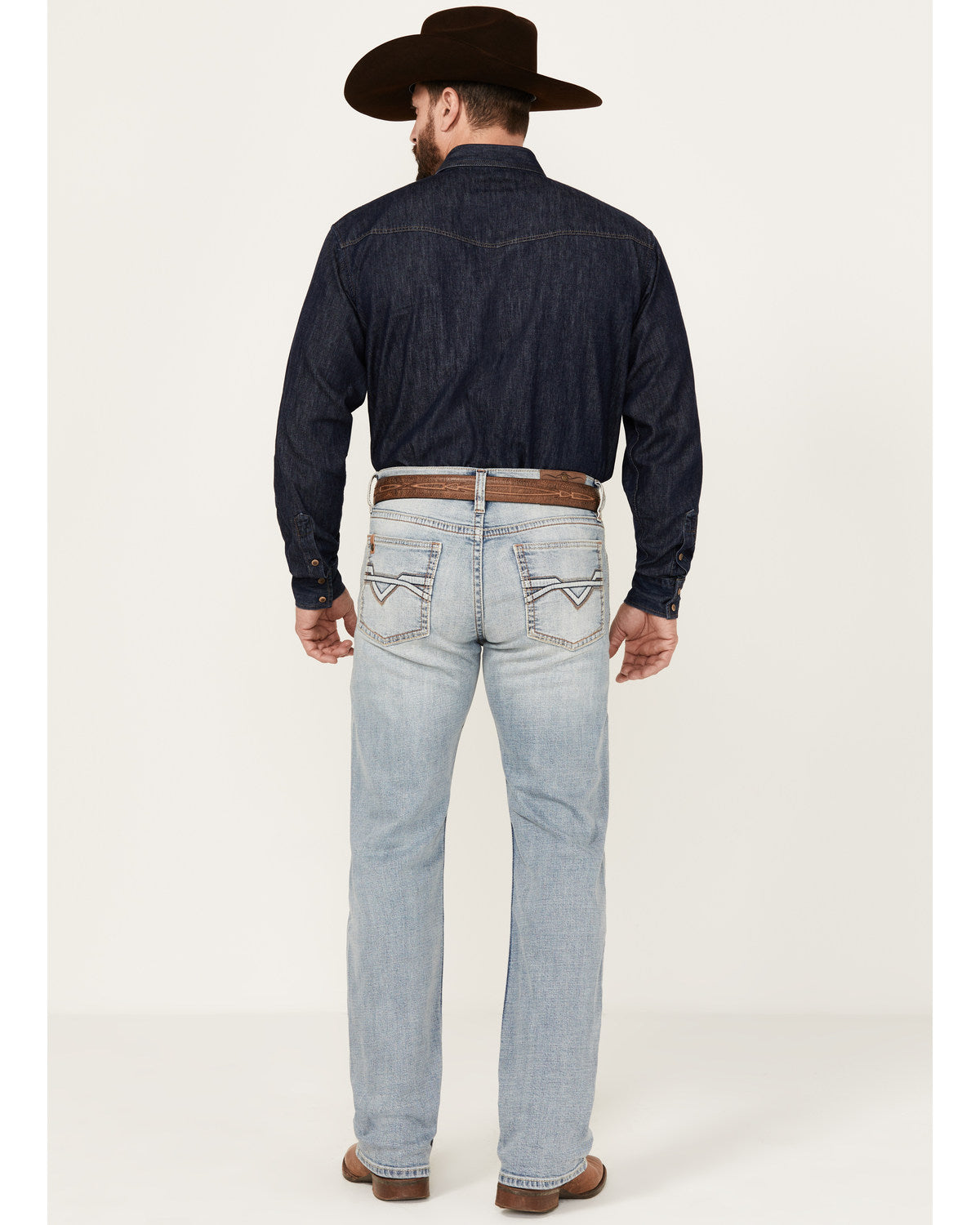 Cody James Men's Sawbuck Wash Jackson Slim Straight Stretch Denim Jean