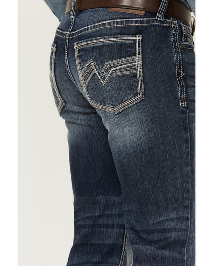 Cody James Men's Moonlight Wash Jackson Slim Straight Stretch Denim Je