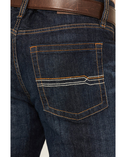 Cody James Men's Night Hawk Wash Wyatt Slim Bootcut Stretch Denim Jean