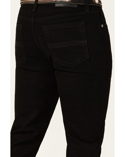 Cody James Men's Night Rider Wash Wyatt Slim Bootcut Stretch Denim Jea