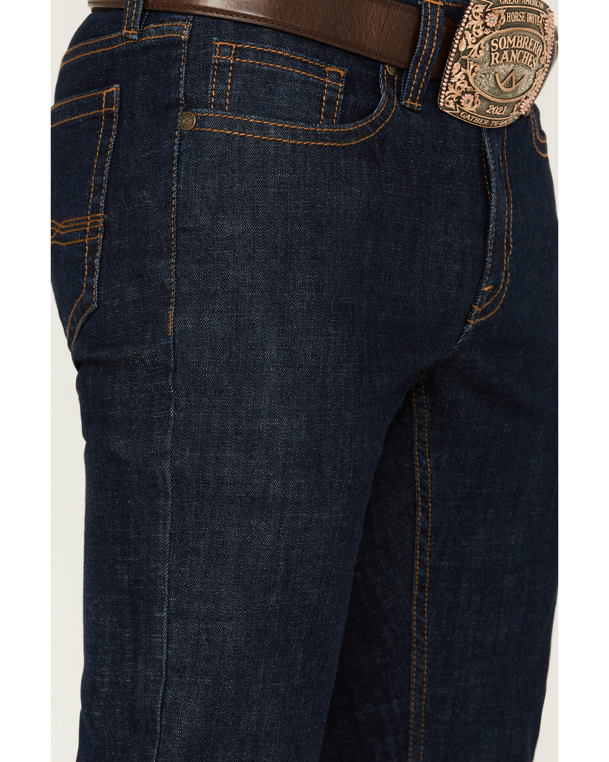 Cody James Men's Showdown Wash Jackson Slim Straight Stretch Denim Jea