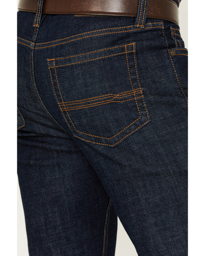 Cody James Men's Showdown Wash Jackson Slim Straight Stretch Denim Jea