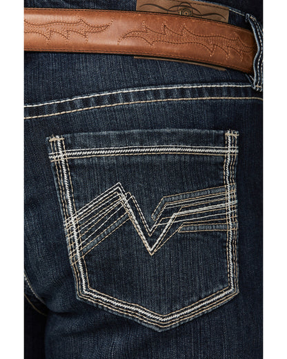 Cody James Men's Moonlight Wash Duke Relaxed Bootcut Stretch Denim Jea