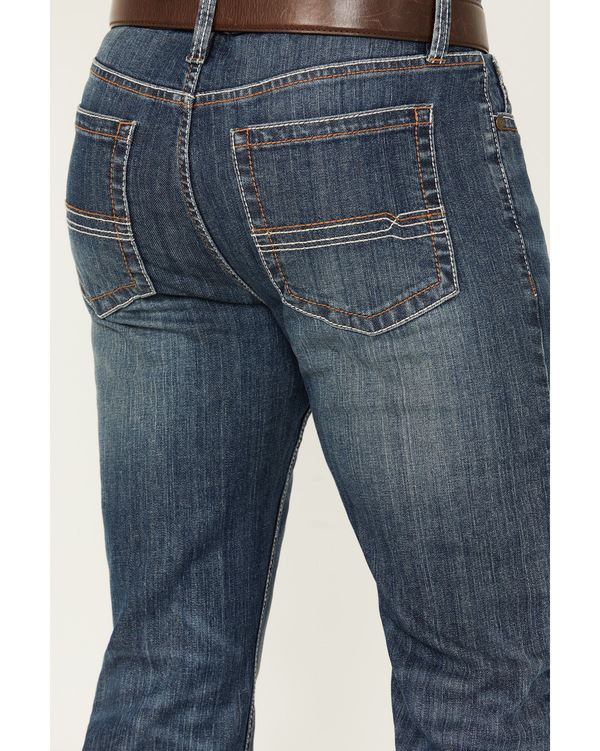 Cody James Men's Colton Wash Duke Relaxed Bootcut Stretch Denim Jeans