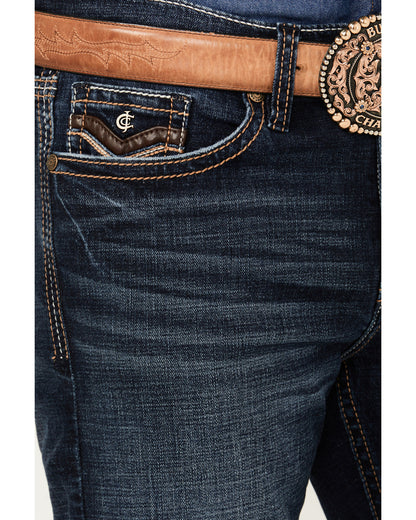 Cody James Men's Palomino Wash Duke Relaxed Bootcut Stretch Denim Jean