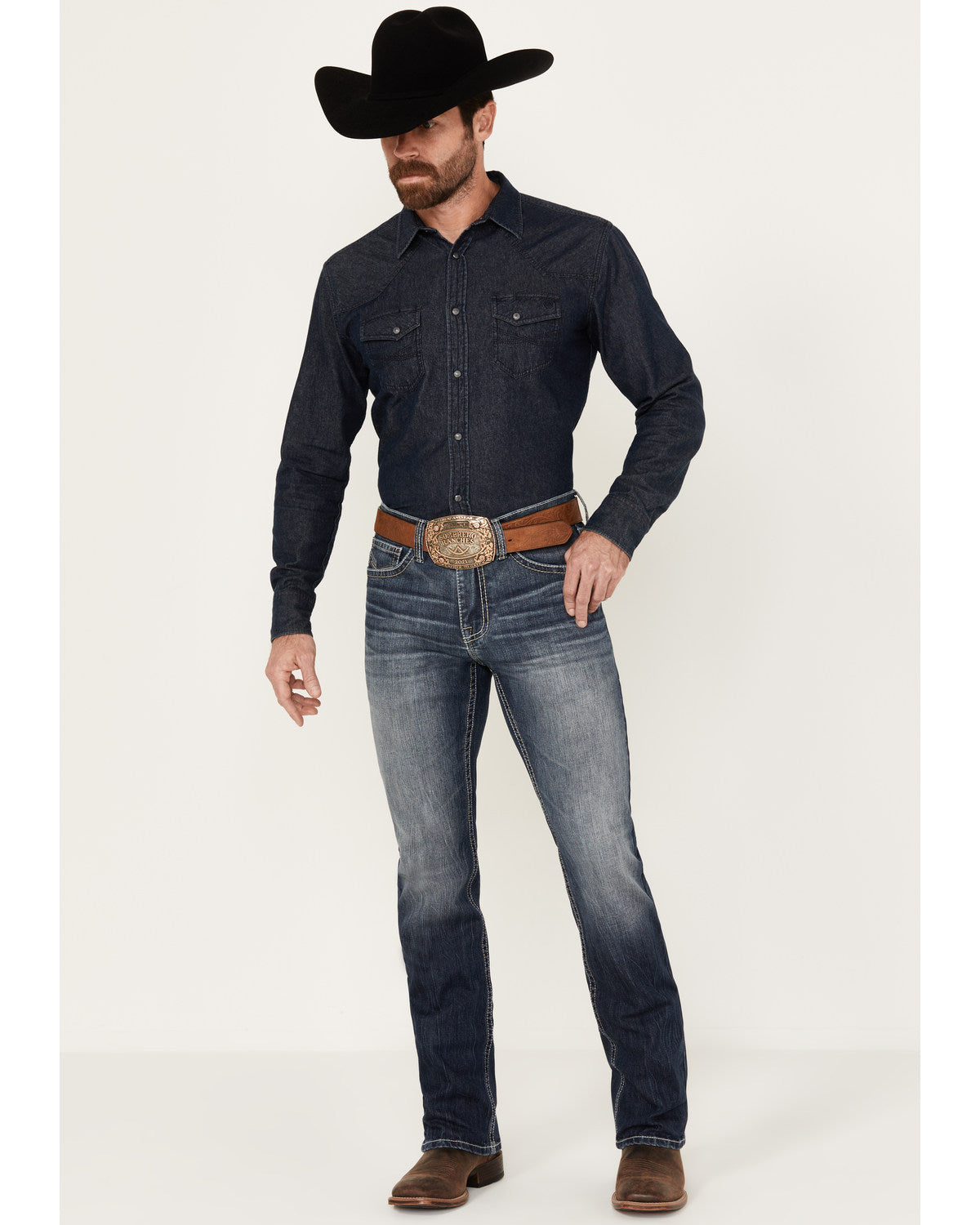 Cody James Men's Starlight Wash Jackson Slim Straight Stretch Denim Je