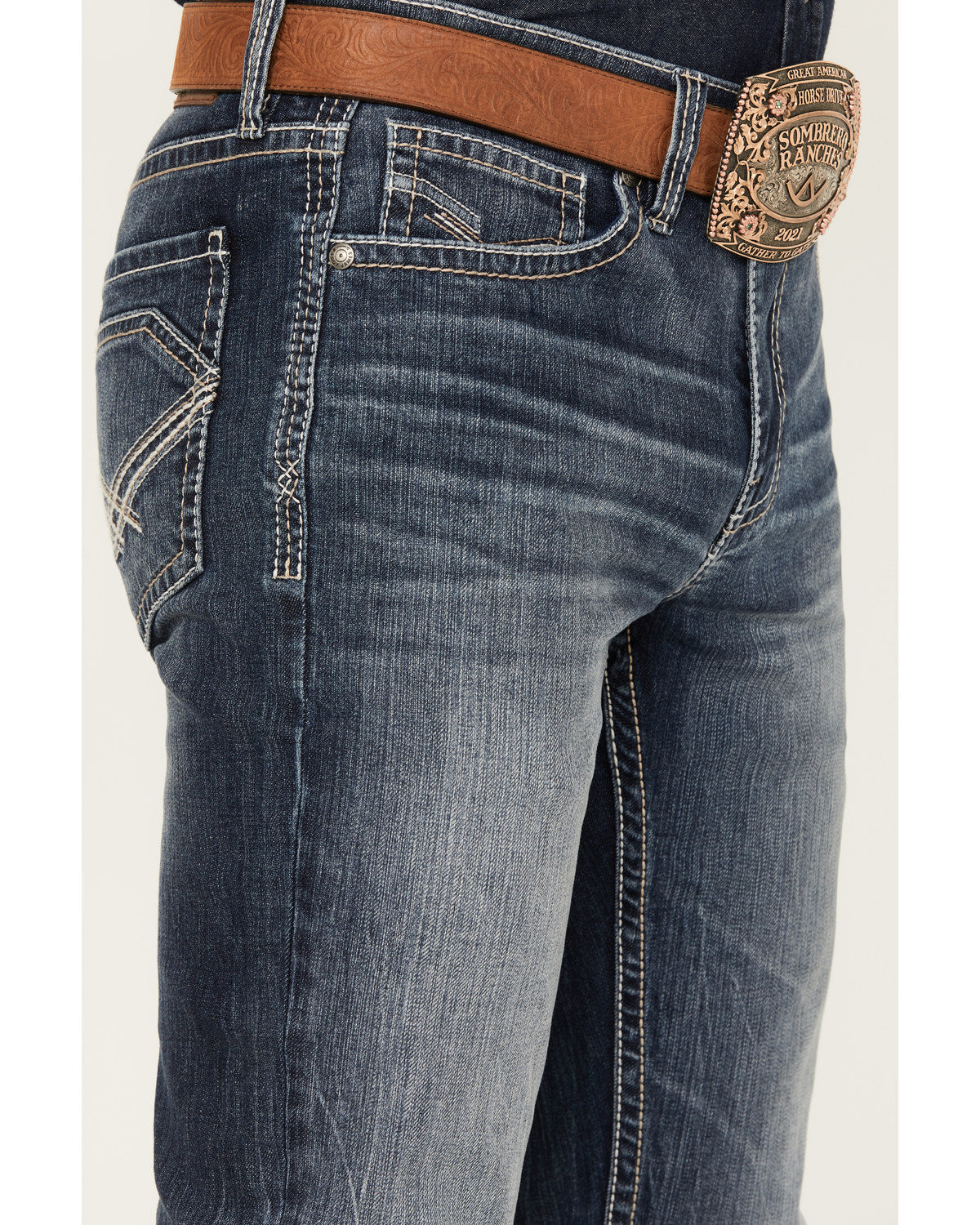 Cody James Men's Starlight Wash Jackson Slim Straight Stretch Denim Je